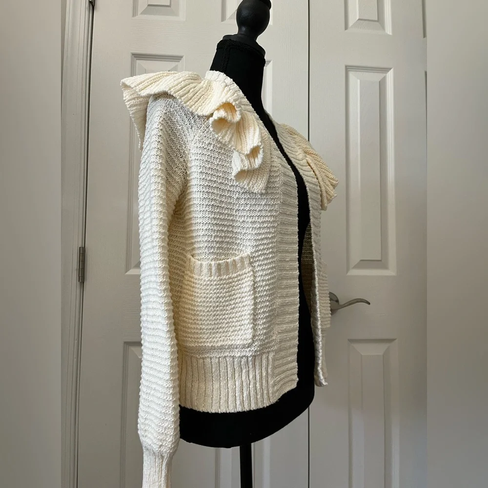 Madewell Cream Cardigan XXS - Picture 2 of 12
